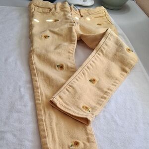 Old Navy Yellow Rockstar Jeggings